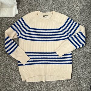J. Crew cashmere striped sweater
